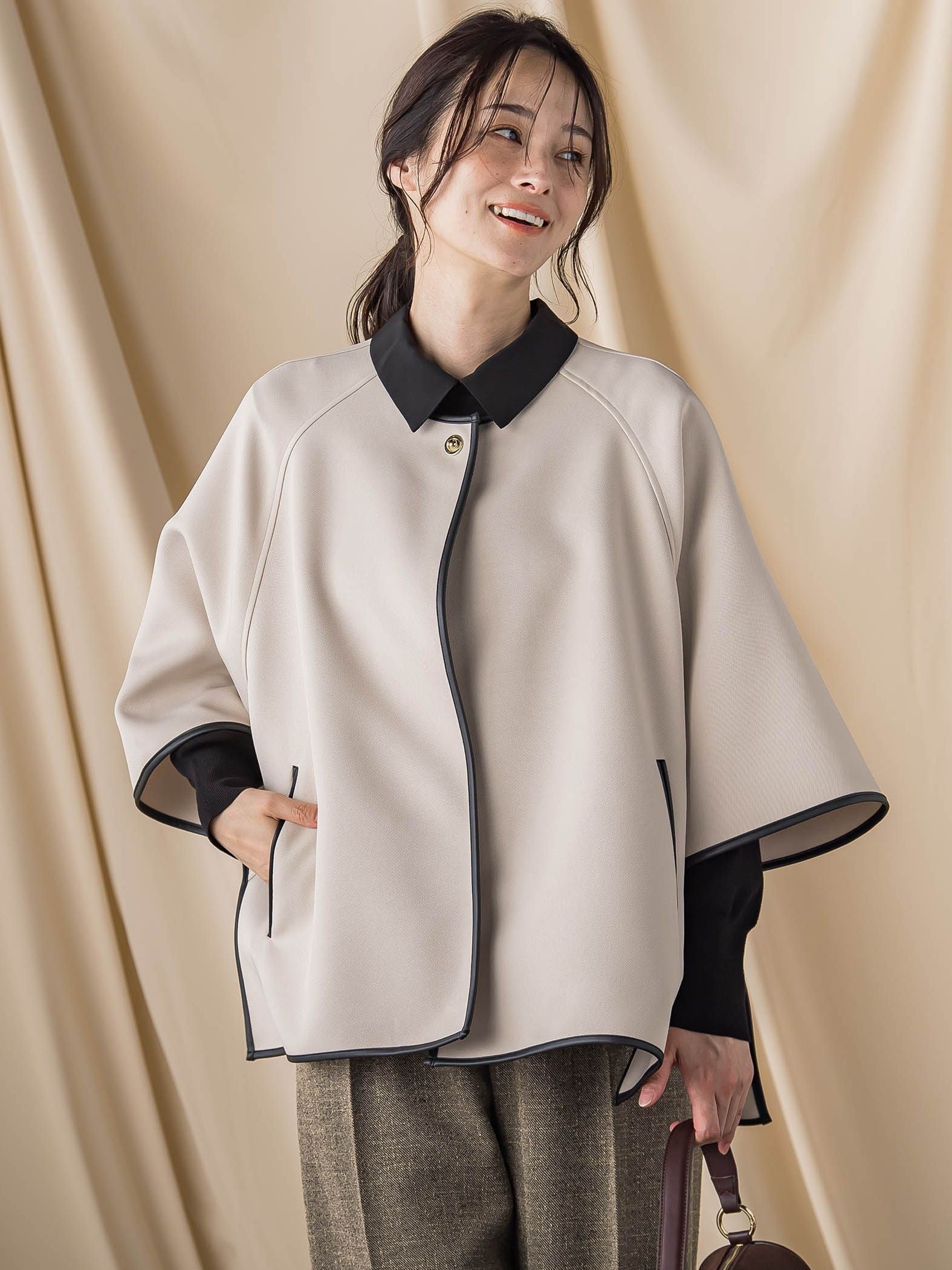 ライトポンチョジャケット ≪手洗い可能≫