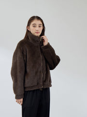 フェイクファームートンブルゾン