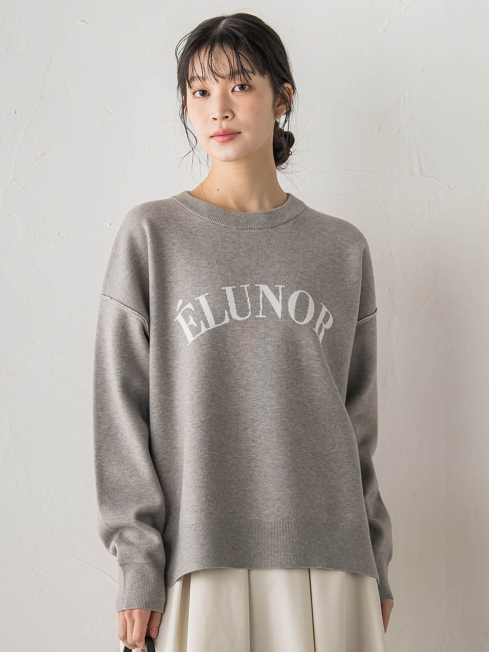 【新色追加】ロゴスウェットニット≪手洗い可能≫