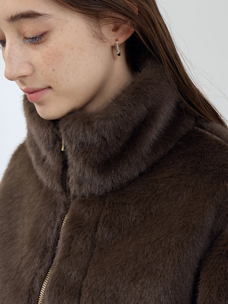 フェイクファームートンブルゾン