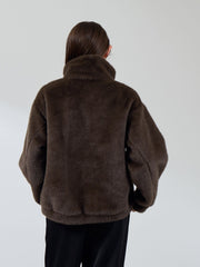 フェイクファームートンブルゾン