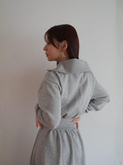 Sweat Rib Onepiece［under150cmさんにもオススメ］≪手洗い可能≫