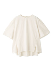 【涼やかストレッチ】半袖ブラウス