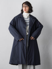 【大きいサイズ】<保温・蓄熱>空気をまとう”軽暖”コート