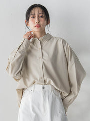 ヴィンテージブロードシャツ≪手洗い可能≫