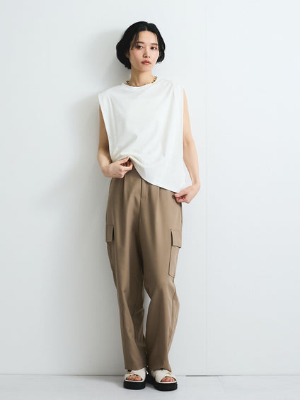 ストレッチカーゴパンツ≪手洗い可能≫