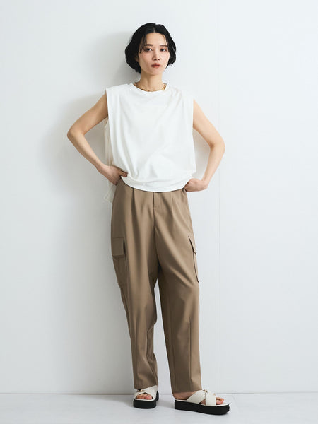 ストレッチカーゴパンツ≪手洗い可能≫