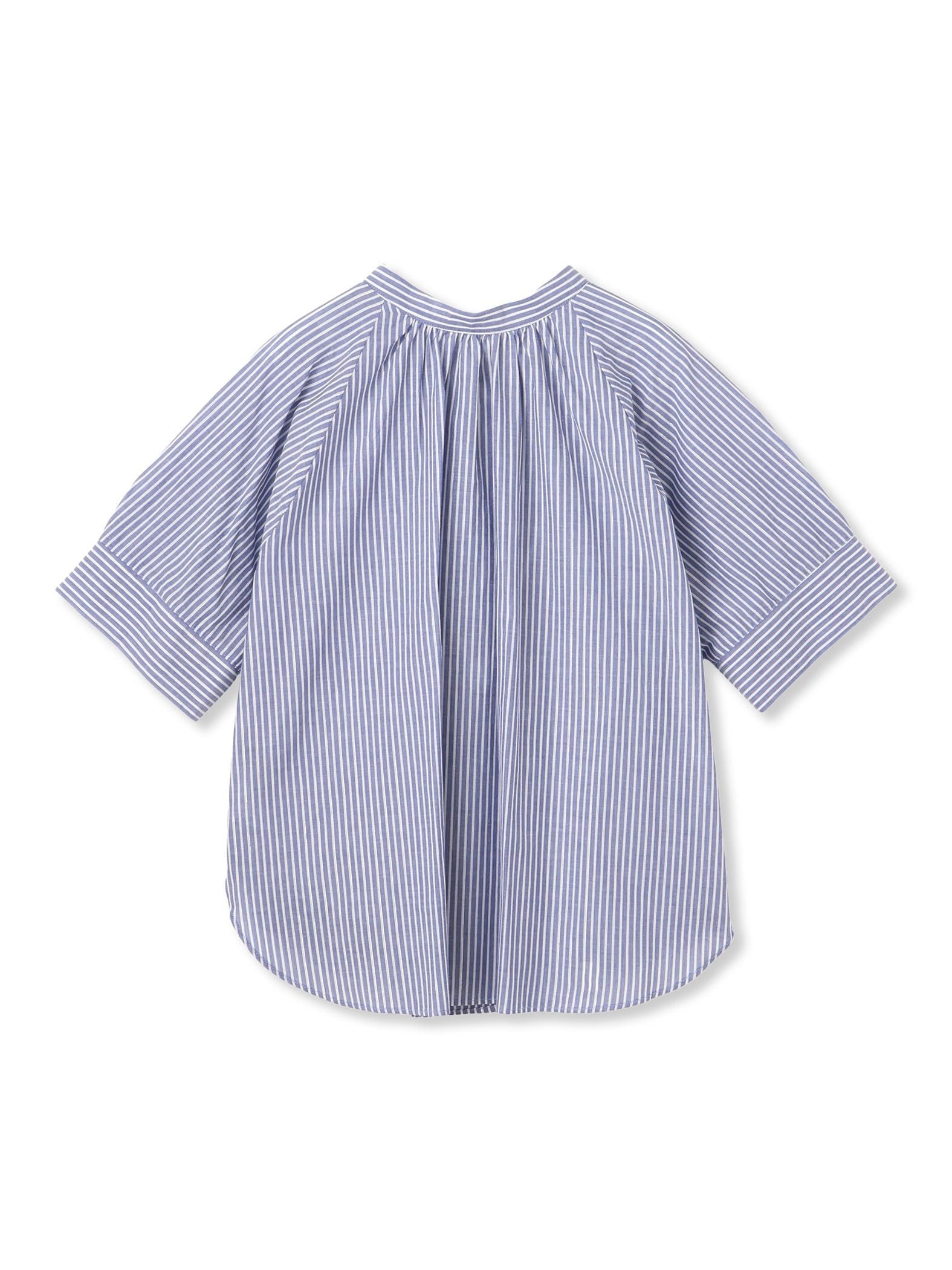 ローンラメストライプブラウス≪手洗い可能≫