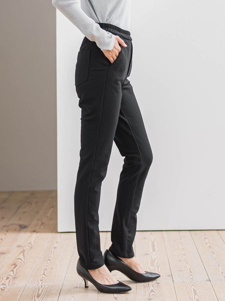 【WEB限定】”楽暖”裏起毛ハイテンションパンツ≪洗濯機で洗える≫