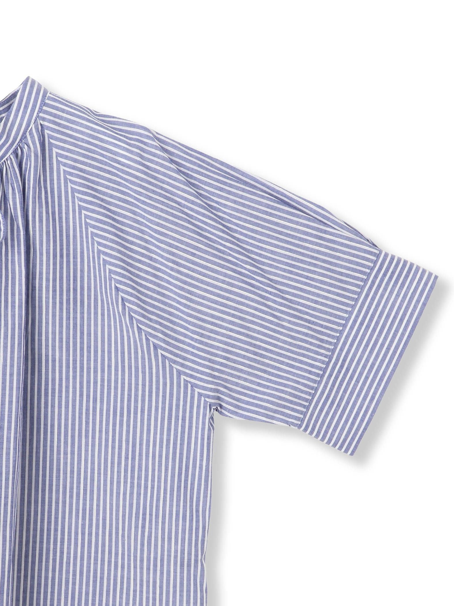 ローンラメストライプブラウス≪手洗い可能≫