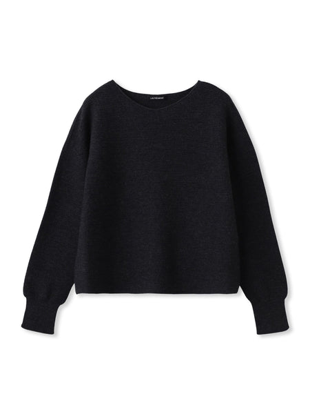 ホールガーメントガーターニット≪洗える≫