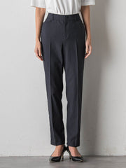 【WEB限定/+5cm丈長め】シェルタリングテーパードパンツ