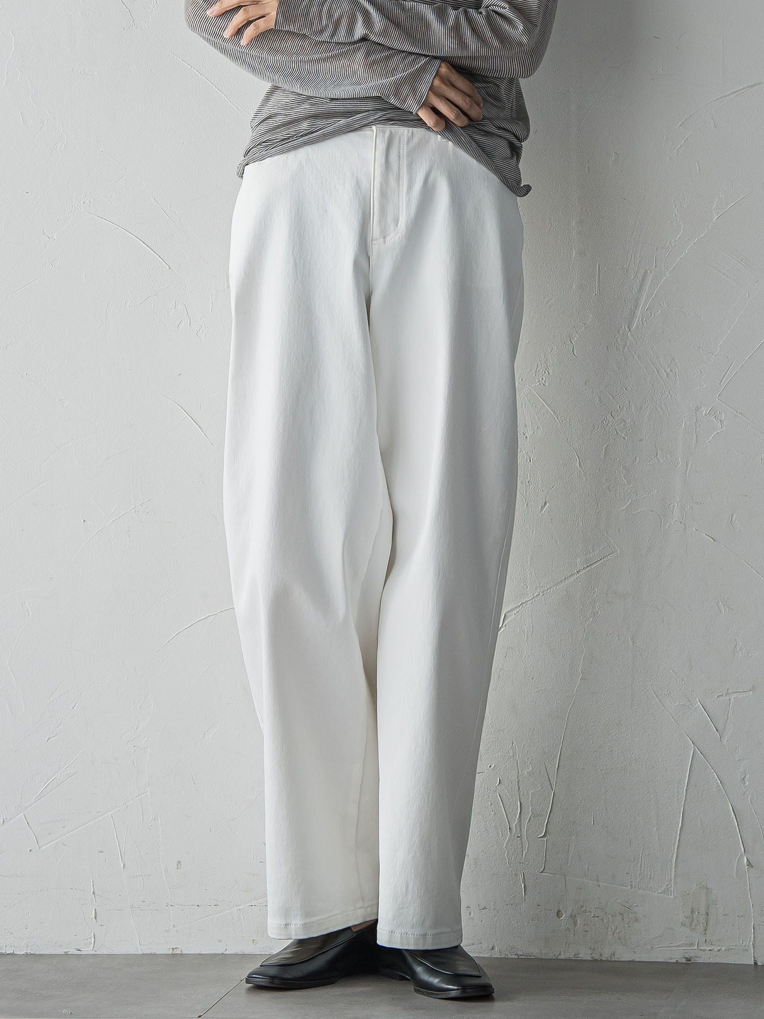 ”暖かさも洒落感も”裏起毛デニム