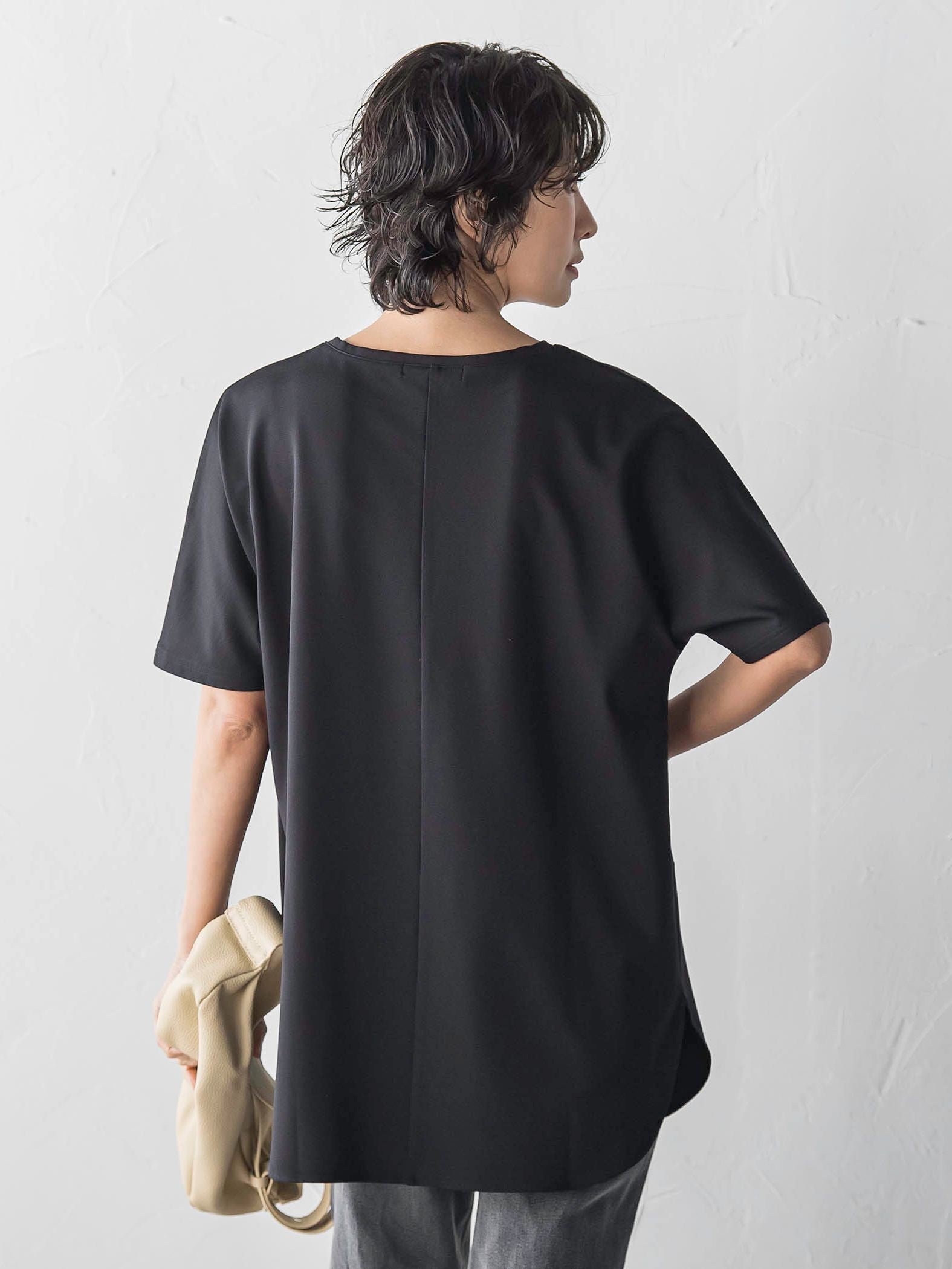 【WEB限定】”細身パンツも怖くない”Tシャツチュニック