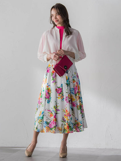 ケープ付き5wayニット