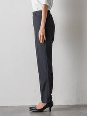 【WEB限定/+5cm丈長め】シェルタリングテーパードパンツ