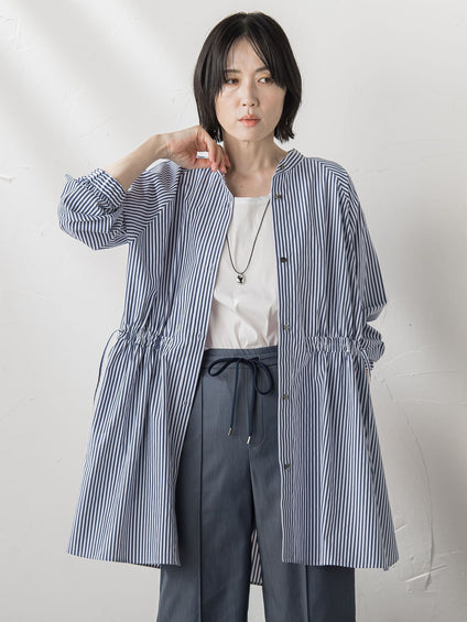 【WEB限定】“体型カバーも叶う”3WAYチュニックブラウス≪洗濯機で洗える≫