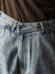 【カタログ掲載】2WAYウエストペインターデニムパンツ≪洗濯機で洗える≫
