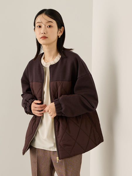 ダイヤキルティングダンボールブルゾン