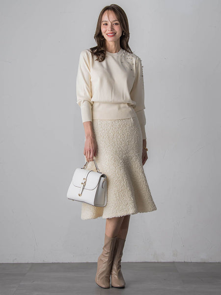 ループツイードスカート