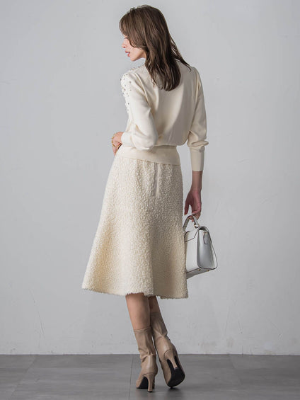 ループツイードスカート