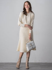 ループツイードスカート