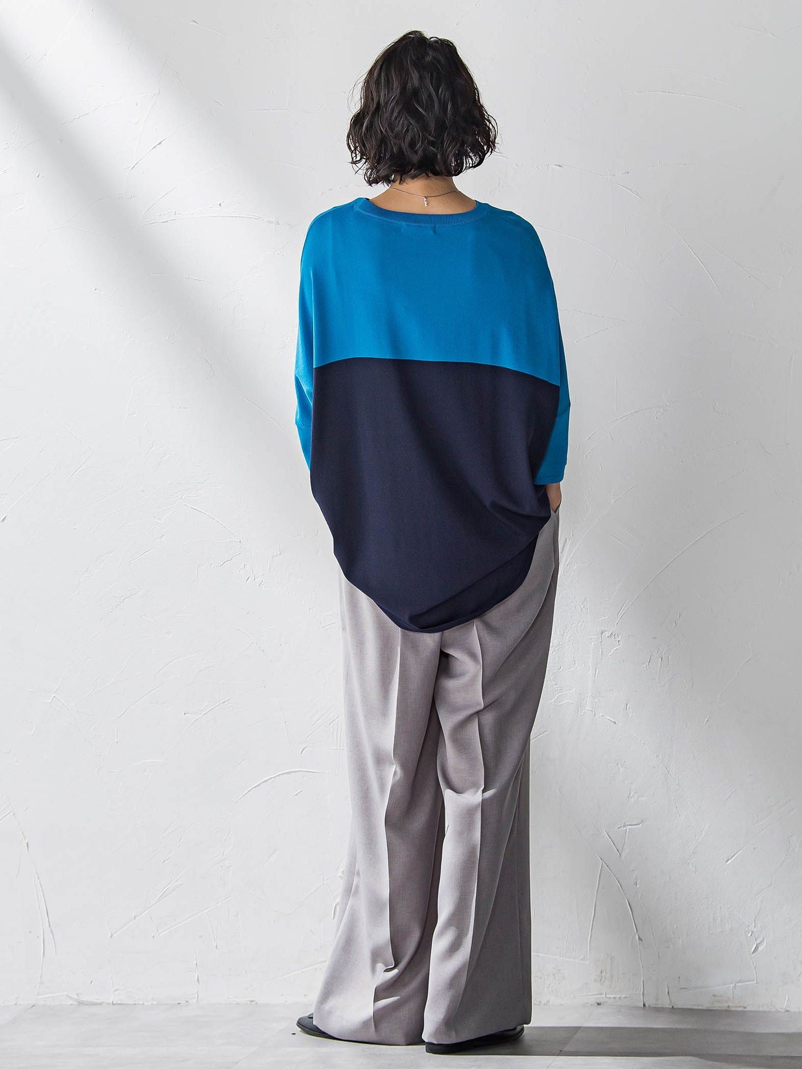 【WEB限定】タックワイドパンツ≪洗濯機で洗える≫