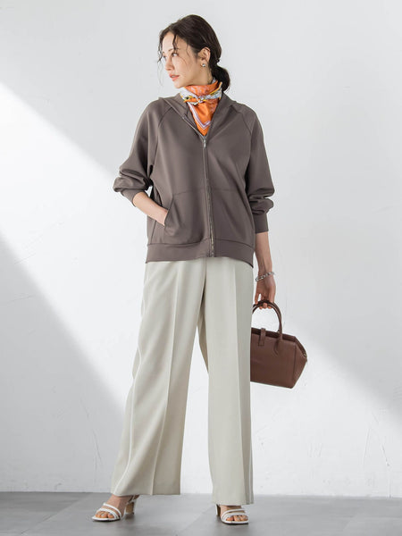 【WEB限定】≪真夏も活躍！≫サラっと快適 多機能ジップパーカー