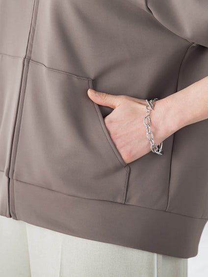 【WEB限定】≪真夏も活躍！≫サラっと快適 多機能ジップパーカー