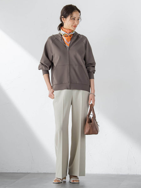 【WEB限定】≪真夏も活躍！≫サラっと快適 多機能ジップパーカー