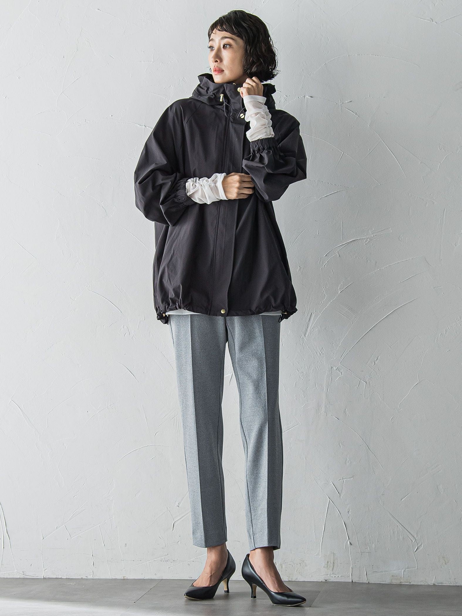 【WEB限定】”シルエット自在な毎日着たくなる”マウンテンパーカー