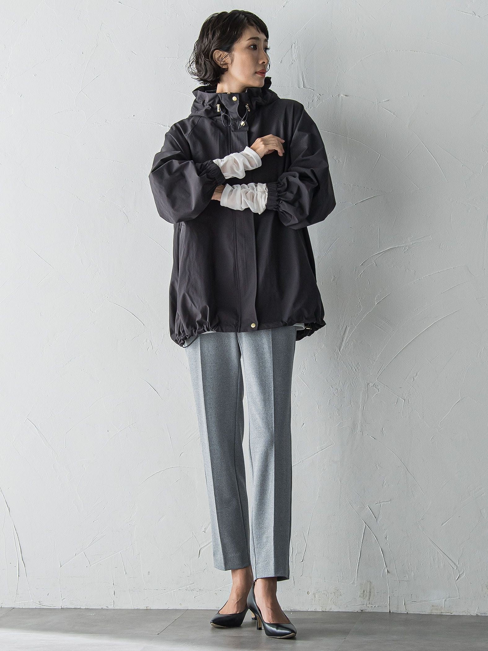 【WEB限定】”シルエット自在な毎日着たくなる”マウンテンパーカー