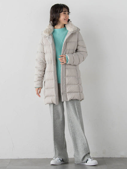 【大きいサイズ】ウールラメシャンブレーパンツ