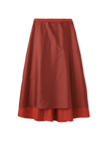 タフタタックスカート≪洗濯機で洗える≫