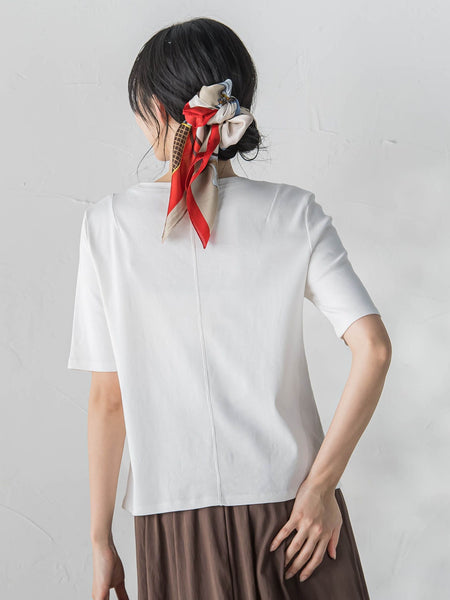 サイロプレミアムフライスカットソー