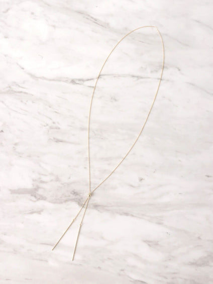 スライドチェーンネックレス