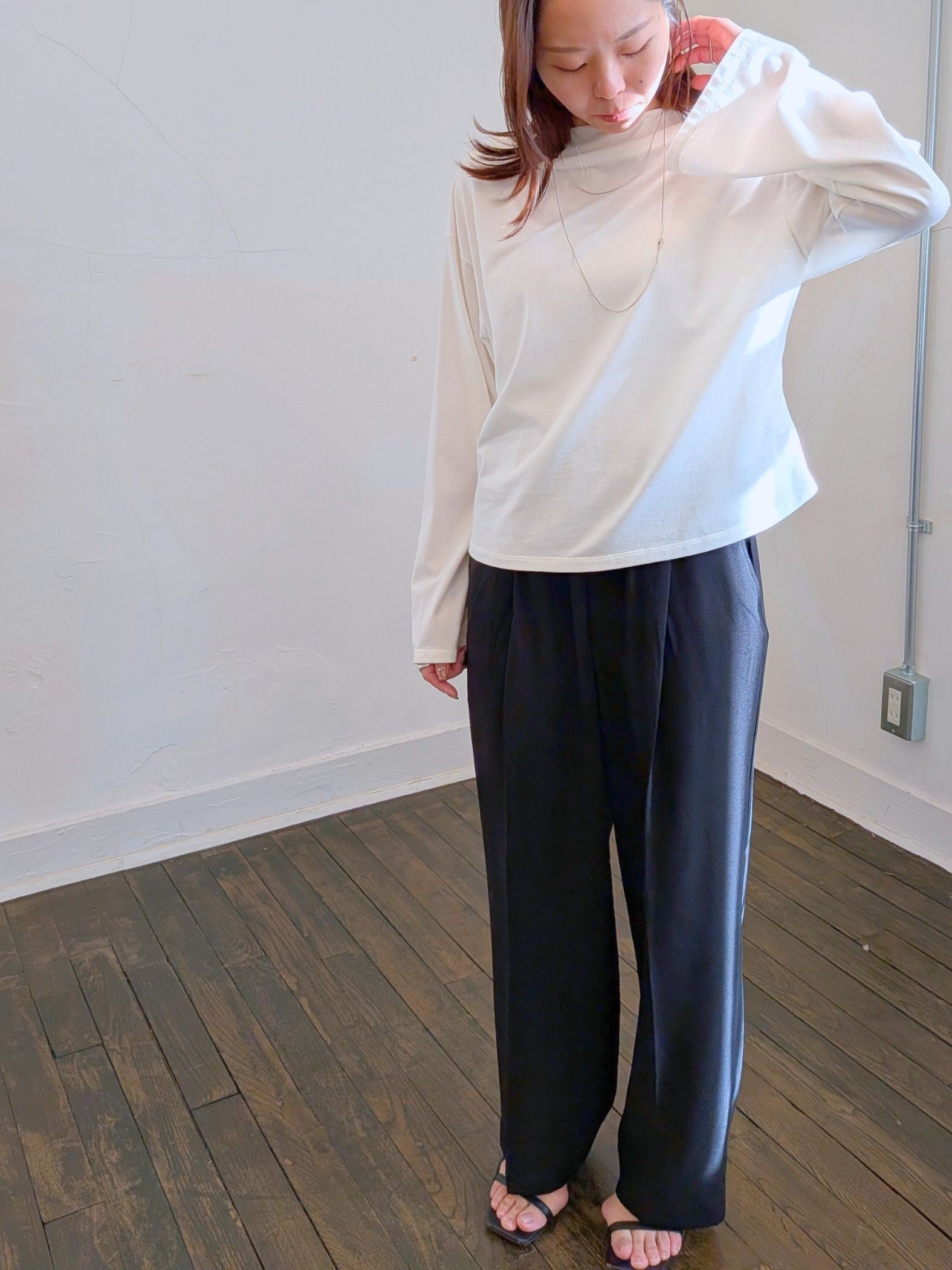 《予約販売》flare sleeve tee 【日本製】