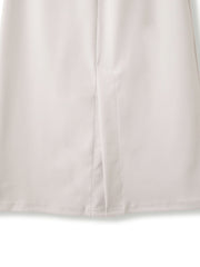 【上下セット】レイヤリードルマントップ×スカート2ピース