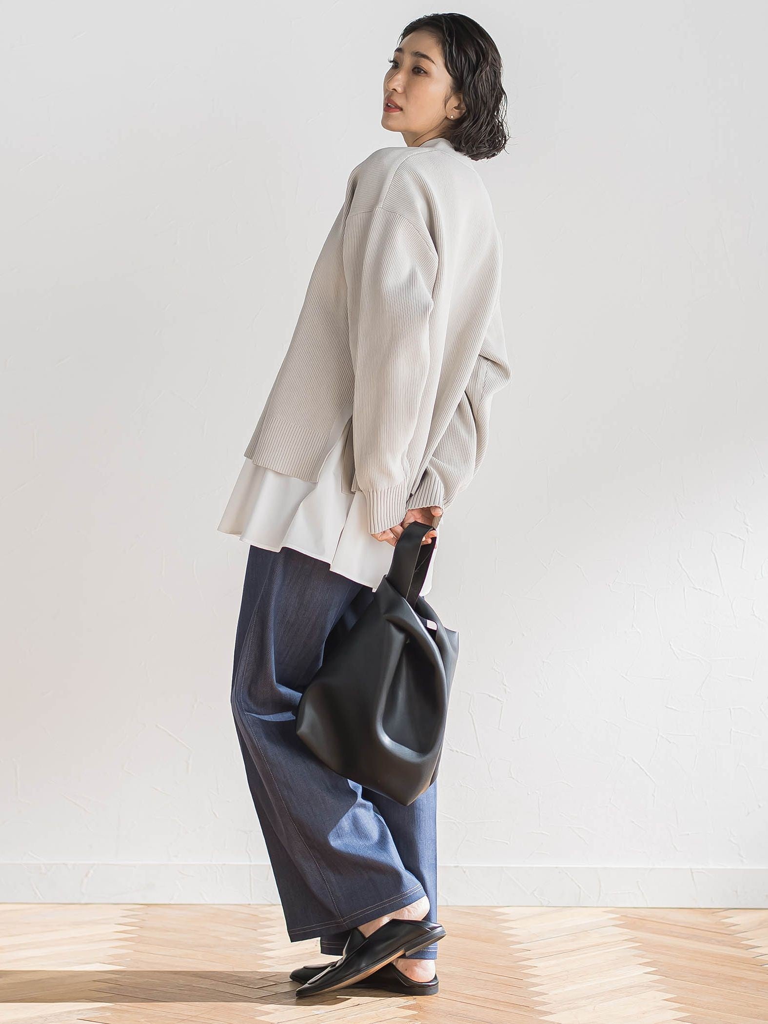 【大きいサイズ/WEB限定カラーあり】スポンディッシュニットカーディガン