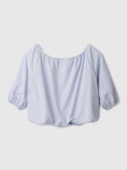 【キレカジ】撥水バルーンブラウス