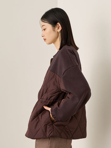 ダイヤキルティングダンボールブルゾン