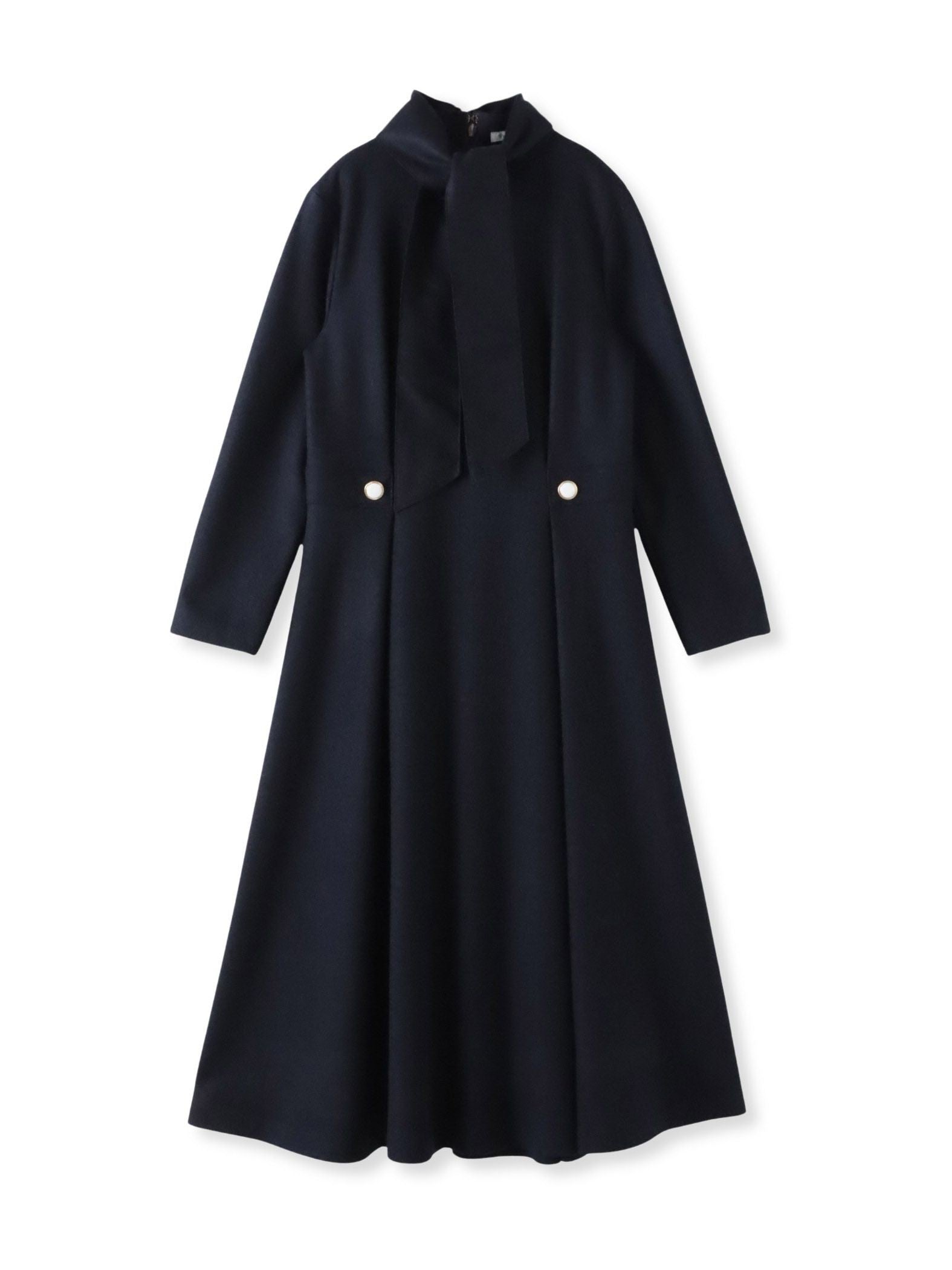 【WEB限定カラーあり/新色追加】ルミナリー圧縮スムースワンピース