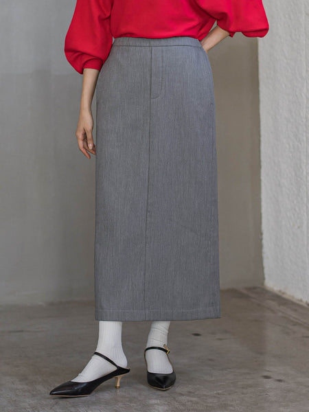 裏起毛タイトスカート≪手洗い可能≫