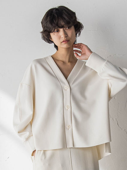 【えらべるSETUP】叶えるカットカーディガン≪手洗い可能≫