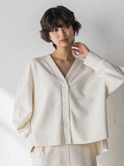 【えらべるSETUP】叶えるカットカーディガン≪手洗い可能≫