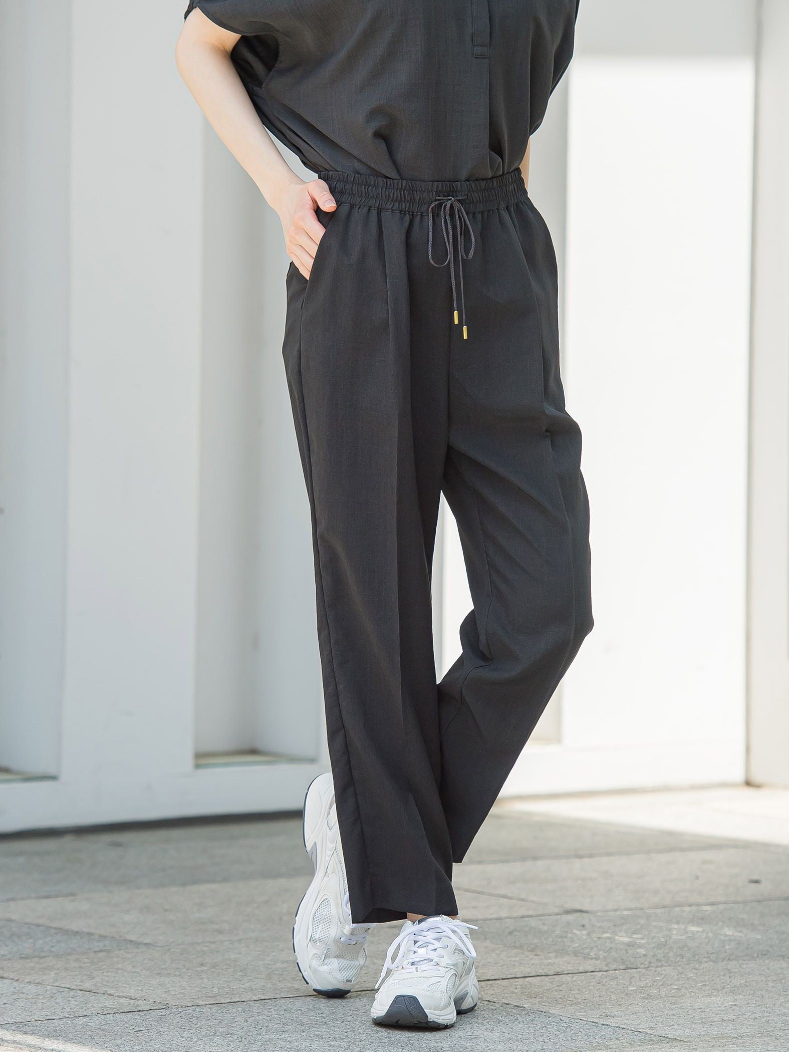 【WEB限定】タンブラーブッチャーテーパードパンツ≪手洗い可能≫