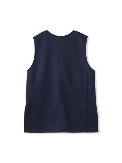 軽量ボンディング3ピーススカートセットアップ≪洗濯機で洗える≫