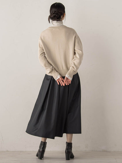 ビジュー刺繍カーディガン≪手洗い可能≫