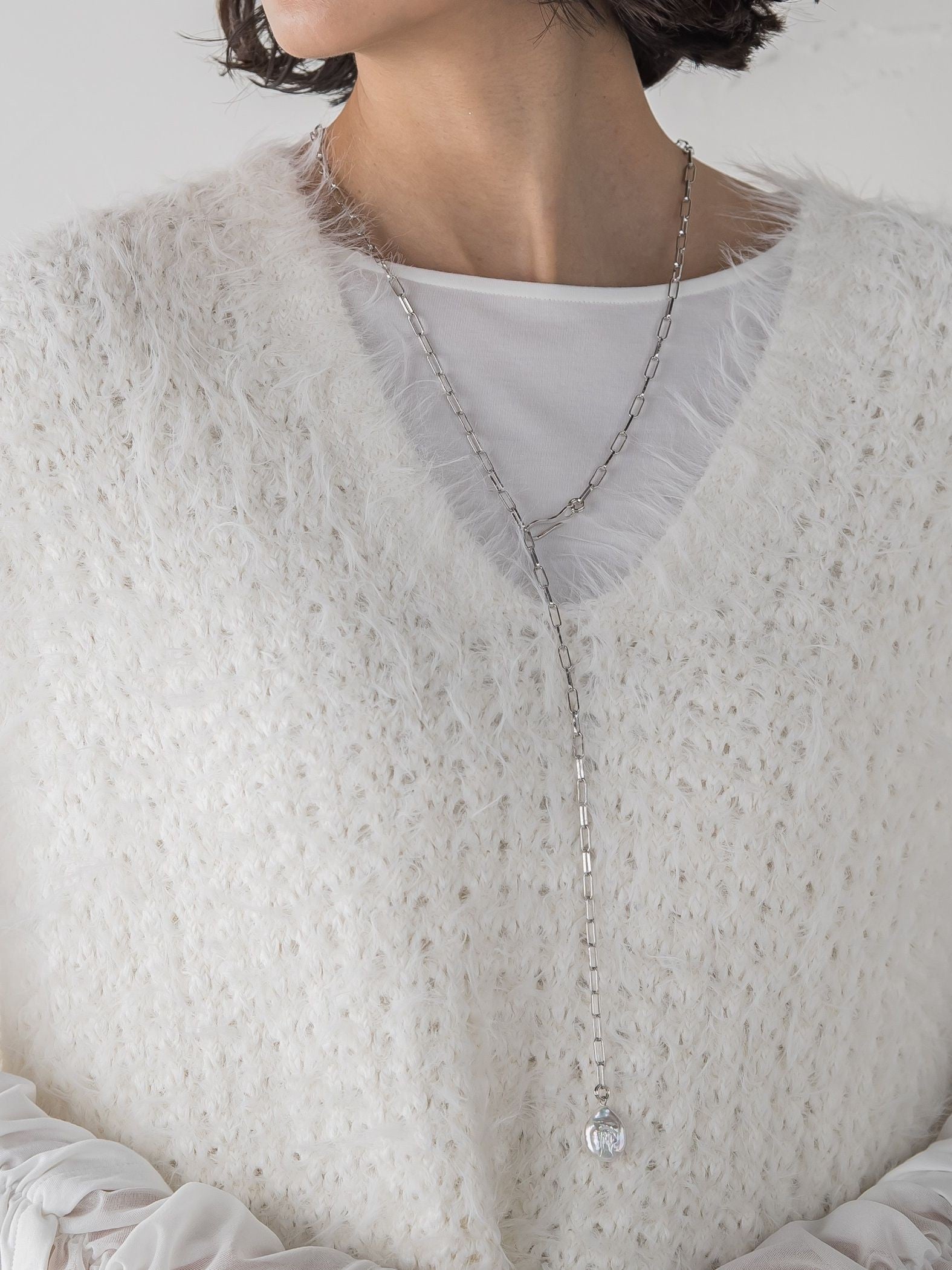 タンスイパールチェーンネックレス