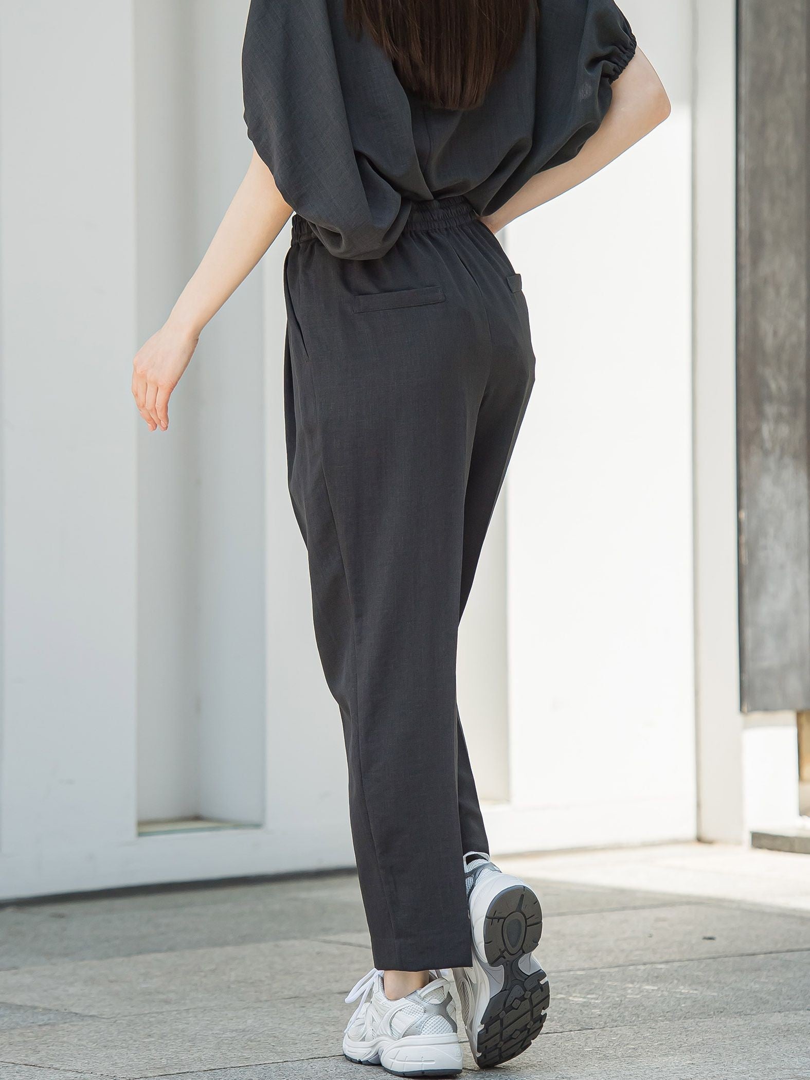 【WEB限定】タンブラーブッチャーテーパードパンツ≪手洗い可能≫